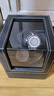 米察尼克 自动摇表器机械表转表器上弦器手表收纳盒晃表器转表盒防磁上链 性价比双表位【单档】黑色 插电款：主机+USB电源线 实拍图