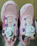 ABC KIDS童鞋女童鞋2025秋季新款儿童运动鞋秋款网面儿童鞋子旋转纽扣跑鞋 双网秋款藤萝紫 27 实拍图