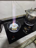 樱花雪燃气灶双灶家用猛火灶天然气灶煤气灶防干烧5.2kw大火力不锈钢液化气灶罐装专用台式嵌入式灶具 【微晶纳米玻璃】双九腔直喷定时款+全铜火盖 液化气 实拍图