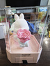 JoyFlower兔美美永生玫瑰花礼盒属兔圣诞节生日礼物纪念日送女朋友老婆闺蜜 实拍图