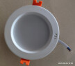 佛山照明（FSL）LED筒灯嵌入式天花灯全铝材全白3寸6W开孔90-100mm 暖白光（4000K） 实拍图