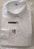 凡客诚品（VANCL）长袖衬衫男全棉领尖扣牛津纺商务休闲经典舒适衬衫 白色 L 实拍图