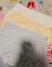 京舒然【新疆棉】50S嘟嘟棉10A抗菌蚕丝裆中腰女生三角内裤  2XL 实拍图