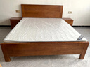 惠寻 京东自有品牌 床新中式全实木实木床1.5米单人床1.8米x2米双人床 胡桃木单床 1500mm*2000mm框架结构 实拍图