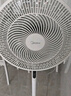 美的（Midea）【超级单品】七叶轻音立式电风扇家用柔风落地扇台式桌面小型风扇大风量节能摇头宿舍电扇 SAF30AB 实拍图