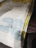 bc babycare婴儿纱布浴巾新生儿儿童宝宝专用大尺寸抗菌盖毯毛巾包裹巾纱巾 【2条装】伊灰蓝+怀梦草蛋黄 115x115cm 实拍图