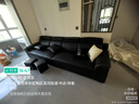 酷比得功能极简新款钢琴键防猫抓皮沙发客厅小户型北欧简约现代免洗直排 直排四人位【3米】 进口真皮 实拍图