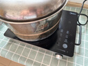美的（Midea）电陶炉 电磁炉 家用小型煮茶火锅旋控2200W大功率电磁灶内外双环控火 智能定时自由调节火力 【双环猛火】质感灰 HST2208 实拍图