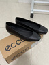 爱步（ECCO）芭蕾舞鞋 25年夏季新款圆头羊皮单鞋舒适通勤浅口女鞋 舞悦234323 黑色23432301001 37 实拍图