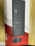 双飞燕（A4TECH）KB-N8510 键鼠套装 有线键盘鼠标套装 电脑办公鼠标键盘套装 笔记本外接薄膜键盘 黑色 实拍图