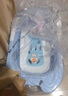 日康（rikang） 浴盆 婴儿洗澡盆婴儿浴盆 加大加厚带浴床适用0-6岁 蓝色 8001 实拍图