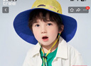 kocotreekk树儿童帽子遮阳大帽檐防晒帽夏季薄款男童女童渔夫双面盆帽 实拍图