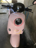 立马电动摩托车米朵80公里长续航电动车1200W高速电摩铅酸电池60V20Ah外卖上班代步电瓶车贝壳粉 实拍图