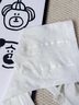 贝比女童打底裤九分夏季薄款婴儿宝宝打底袜儿童外穿配裙子防蚊连裤袜 米白色 均码 (M) 【身高85-105cm】 实拍图