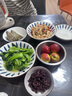 景航碗碟套装陶瓷器餐具家用碗筷碗盘碟子厨具菜盘组合中式釉下彩餐具 流星2碗2盘2汤碗餸2勺2筷） 10头 实拍图