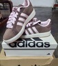 adidas「面包鞋」GRAND COURT BASE 00s休闲低帮板鞋男女阿迪达斯 岩层深土地棕/清澈粉/汉玉白   41 实拍图
