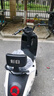 新日电动车72V20Ah铅酸电池100km长续航电动摩托车大功率电摩通勤代步电瓶车丽曼5.0 本彩浅米白/本彩烟灰绿-60V 实拍图