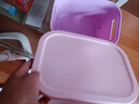 京东物流 多巴胺色收纳盒杂物家用零食玩具桌面储物宿舍衣服整理 【两个装】多巴胺色收纳盒 23*17*14.5cm 实拍图
