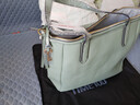 时光一百（TIME100）托特包复古高级单肩大容量通勤包时尚休闲百搭女包生日礼物送女友 森林秘语绿【可放14寸电脑】 实拍图