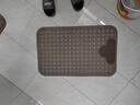 佳洁利 浴室防滑垫淋浴房洗澡地垫卫生间防摔老人孕妇小孩按摩脚垫无味 灰（搓脚款） 80cm*50cm 1件数 加厚（中号） 实拍图