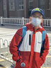 探路者（TOREAD）男女童冲锋夹克  秋冬款童装儿童保暖防风外套QABBBL95248 朱雀红本白水手蓝 170 实拍图