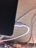 华为6A数据线 USB Type-C转USB Type-C 线长1m/高品质线芯/持久耐用 白色 实拍图