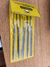史丹利（STANLEY）5件套家用什锦钢锉3x140mm搓刀套装木工锉金属打磨工具22-421-23 实拍图