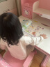 Hello Kitty【送货到家】儿童学习桌中小学生书桌椅可升降写字桌椅套装男女孩 0.8米抗醛桌面+脚踏椅 粉 实拍图