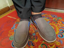 CORCS CROCS男鞋帆布鞋沃尔卢户外懒人鞋一脚蹬休闲低帮鞋11270 沃尔卢-炭灰色-crocs 42 (270mm) M9W11 实拍图