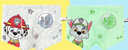 汪汪队立大功（PAW PATROL）儿童内裤男宝宝短裤小孩棉质四角平角裤4条装PA089 130 实拍图