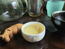 琦轩源描金羊脂玉茶杯品茗杯喝茶泡茶功夫小容量德化白玉瓷中式茶碗 实拍图