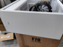 爱国者（aigo）F70 白色 电脑主机箱 ATX台式大机箱（全侧透钢化玻璃/E-ATX主板/360水冷/支持40系显卡） 实拍图
