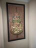 瑞尚（RUISHANG） 玄关装饰画现代简约进门壁画山水墙画竖版晶瓷画欧式轻奢挂画 吉葫莲韵 80*160cm/晶瓷面+铝合金边框 实拍图