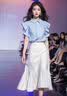 玛娇媚（Majiaomei）连衣裙女装套装2026年新款夏装搭配洋气减龄时尚百搭衬衣裙子女潮 上衣+半身裙 M 实拍图