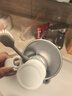 洁比世304不锈钢漱口杯情侣高颜值刷牙杯牙刷杯牙缸洗漱口杯白色 实拍图