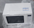 美的（Midea）变频小清新微波炉 液晶屏幕 磨砂面板 小型20L家用 匠心工艺（PM2002） 实拍图