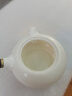 京东京造整套茶具 功夫茶具羊脂玉侧把壶茶杯茶盘高端轻奢套装家用茶具 实拍图