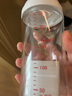 贝亲（Pigeon）新生婴儿 防胀气宽口径玻璃奶瓶 240ml  AA187 M号 3个月+ 实拍图