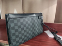 Cohnim kevin奢侈品牌男士手包手拿拉链男包手抓信封钱包送男友父亲情人节礼物 【顺丰空运】c211格子纹 实拍图