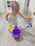 沙滩玩沙工具挖沙玩具儿童沙滩玩具大号海边赶海挖沙工具铲子和桶 50cm双钢铲2件套+30号桶 沙滩玩具 实拍图