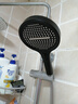LTOT【德国】强劲增压花洒喷头家用多功能高压洗澡淋浴手持莲蓬喷头 涡轮增压【暗夜黑】专利德国技术 实拍图