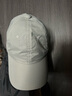 MARCWOOD帽子夏天男 棒球帽网眼 高尔夫帽速干透气运动帽男轻薄时尚遮阳帽 浅灰 均码 可调节（56-60cm） 实拍图