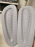 凉拖鞋男士夏季新款室内家居防滑浴室洗澡踩屎感厚底情侣一字拖鞋 灰色 44-45 实拍图