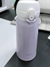 膳魔师（THERMOS）保温杯316钢350ml男女士儿童保冷水杯子JNL-350S丁香紫 实拍图