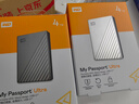 西部数据（WD）4TB 移动硬盘type-c Ultra系列 2.5英寸 银 机械硬盘 笔记本电脑外接加密兼容Mac 大容量家庭存储 实拍图