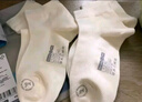 蕉内【赵露思同款】302C棉袜子女士夏薄款冰丝透气7A抗菌防臭船袜4双 实拍图