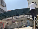 什嘉航推拉雨棚移动蓬活动伸缩式遮阳棚户外防雨大排档帐篷仓库停车摆摊 宽3米*长3米*高2.5米 顶布+架子 实拍图