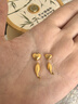 周六福 黄金999元宝金条小金豆爱心赏金玩咖投资金系列 计价 钻石-2g 实拍图