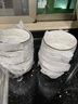 尚行知是碗饭碗釉下彩北欧简约面碗陶瓷餐具家用大汤碗泡面米饭碗盘子汤盆 4.5英寸饭碗【10个装】 实拍图