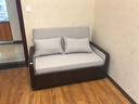 溢升实木沙发床折叠多功能新中式布艺双人小户型客厅一体两用2025新款 1.58m 环保椰棕【储物款】 实拍图